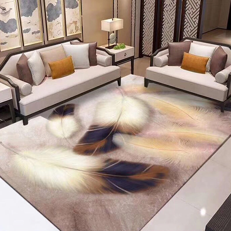 Tropical Decoration Rug Multi Color Animal Carpet Polypropylene Non-Slip Machine Washable Rug Clearhalo 'Area Rug' 'Rug' 2238299