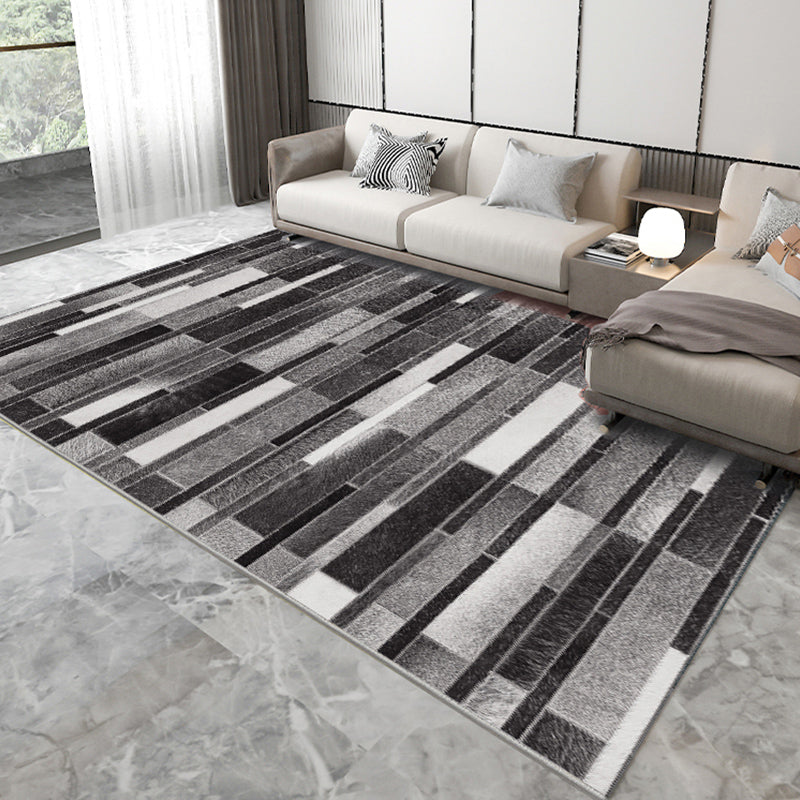 Multi Color Parlor Rug Luxury Plaid Print Area Rug Polypropylene Pet Friendly Easy Care Indoor Rug Clearhalo 'Area Rug' 'Modern' 'Rugs' Rug' 2238720