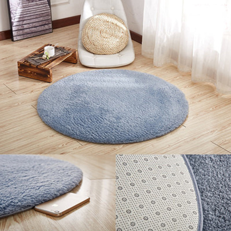 Casual Bedroom Rug Multi Colored Plain Area Carpet Synthetics Pet Friendly Anti-Slip Backing Easy Care Rug Clearhalo 'Area Rug' 'Casual' 'Rugs' Rug' 2238855