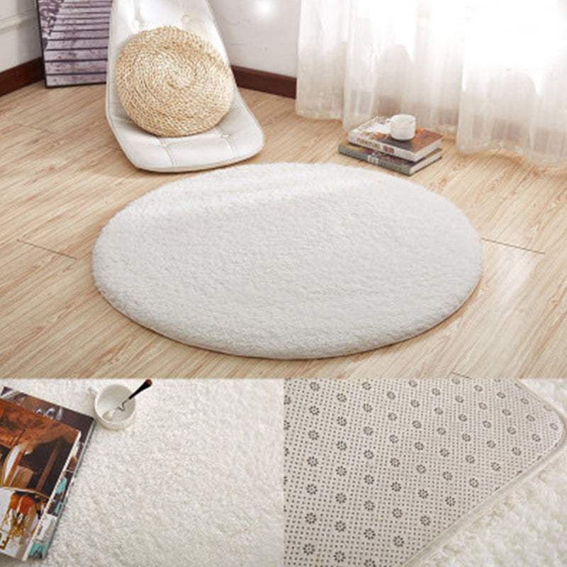 Casual Bedroom Rug Multi Colored Plain Area Carpet Synthetics Pet Friendly Anti-Slip Backing Easy Care Rug Clearhalo 'Area Rug' 'Casual' 'Rugs' Rug' 2238860