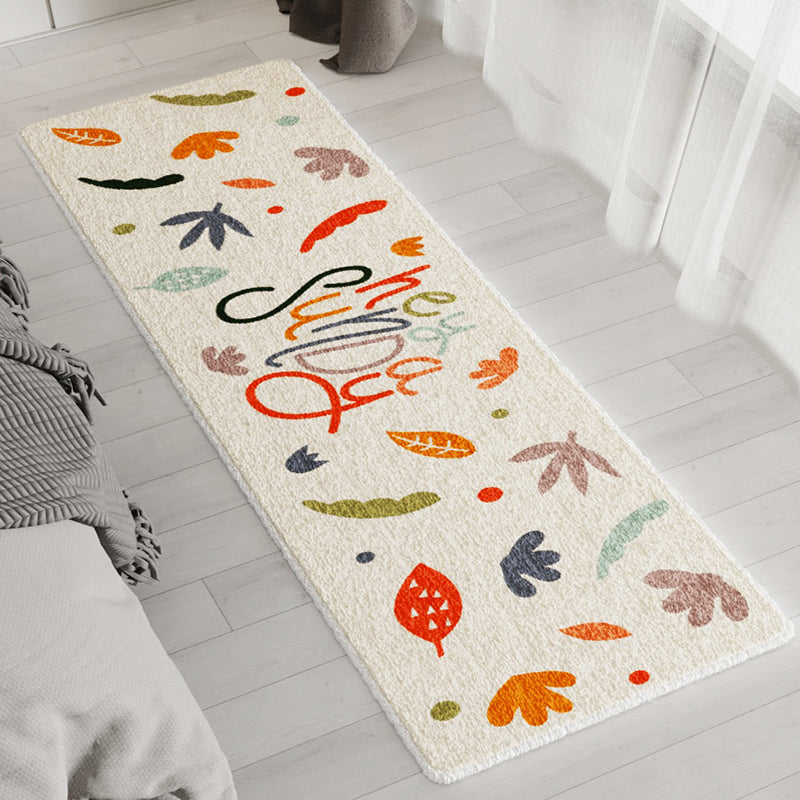 Modern Fairy Tale Rug Multi Color Blended Carpet Pet Friendly Easy Care Washable Indoor Rug for Bedroom Clearhalo 'Area Rug' 'Modern' 'Rugs' Rug' 2241929