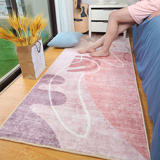 Western Home Decor Rug Multi Colored Colorblock Area Carpet Polypropylene Anti-Slip Machine Washable Rug Clearhalo 'Area Rug' 'Rug' 2241982