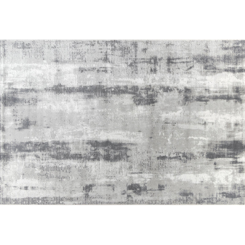 Turkish Home Decoration Rug Multi-Color Abstract Print Carpet Polyster Pet Friendly Washable Area Rug Silver Gray Clearhalo 'Area Rug' 'Rug' 2244552