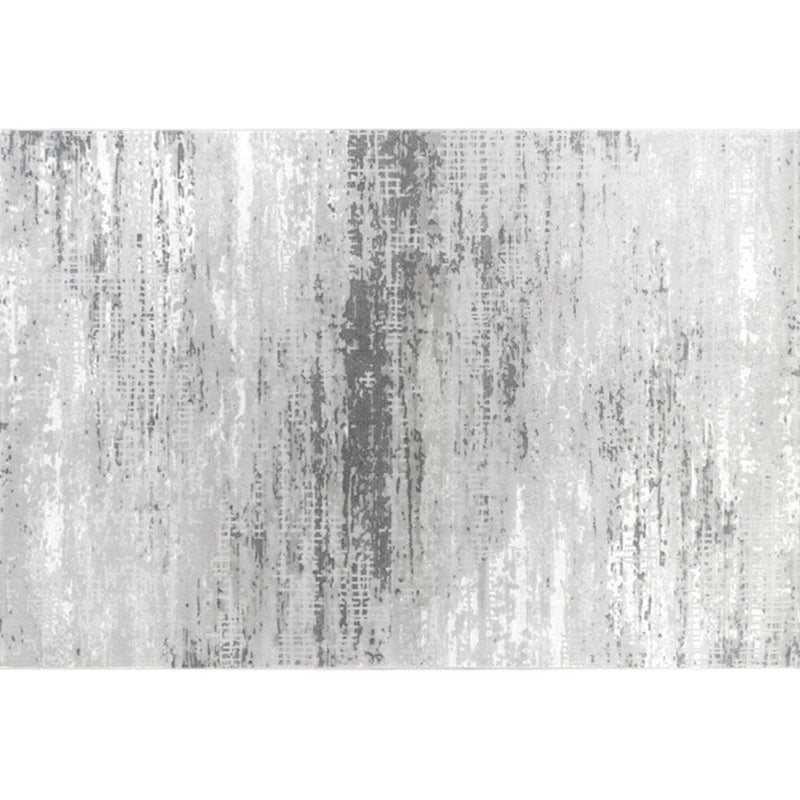 Turkish Home Decoration Rug Multi-Color Abstract Print Carpet Polyster Pet Friendly Washable Area Rug Light Gray Clearhalo 'Area Rug' 'Rug' 2244556