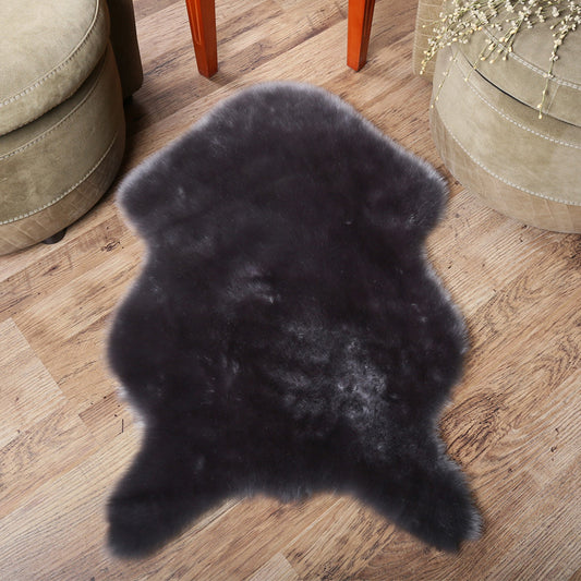 Fish Shaped Solid Color Rug Multi Color Simplicity Carpet Fluffy Pet Friendly Anti-Slip Rug for Living Room Clearhalo 'Area Rug' 'Casual' 'Rugs' Rug' 2257867