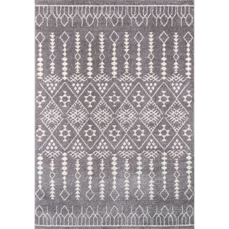 Original Tribal Patterned Rug Multicolor Americana Carpet Polyester Pet-Friendly Non-Slip Stain Resistant Rug for Home Grey Clearhalo 'Area Rug' 'Bohemian' 'Rugs' Rug' 2262514