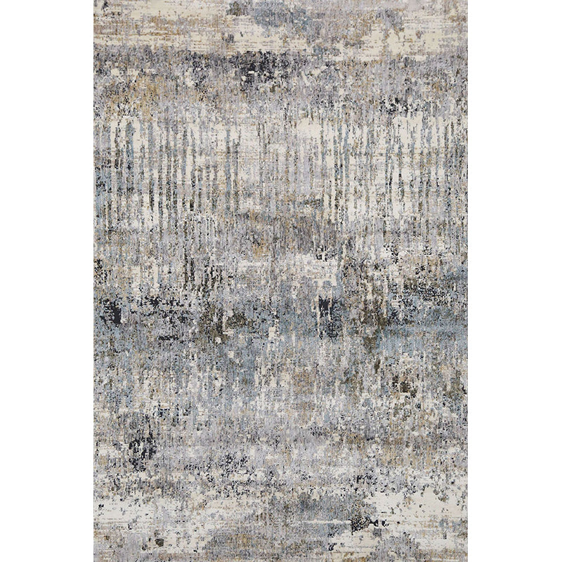 Steampunk Living Room Rug Multi Color Abstract Heathered Rug Synthetics Non-Slip Backing Pet Friendly Stain Resistant Rug Brown-Khaki Clearhalo 'Area Rug' 'Rug' 2262898