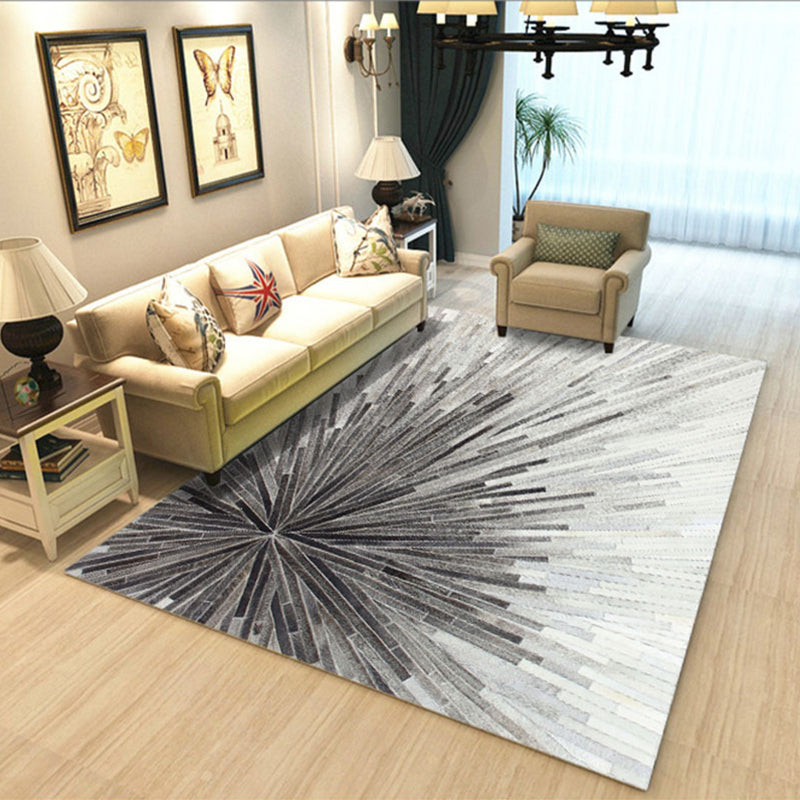 Restoration Industrial Rug Multicolor Fading Look Carpet Anti-Slip Pet  Friendly Stain Resistant Rug for Drawing Room