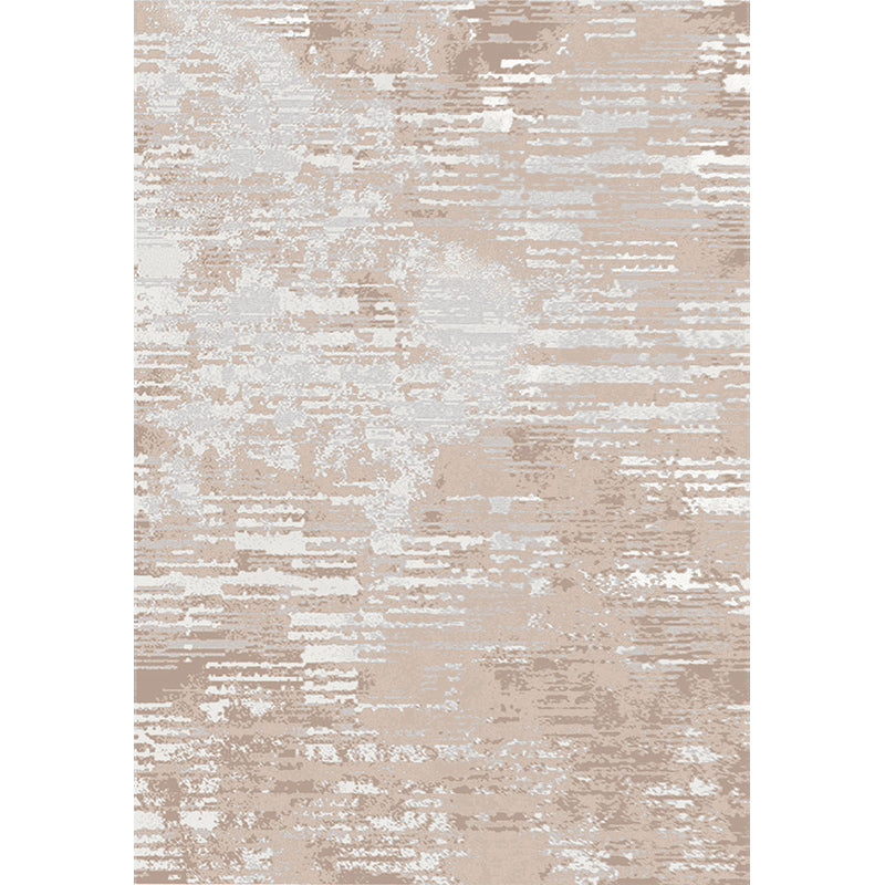 Art Deco Rust Patterned Rug Multicolor Cyberpunk Rug Polypropylene Stain Resistant Machine Washable Anti-Slip Carpet for Room Khaki Clearhalo 'Area Rug' 'Rug' 2263156