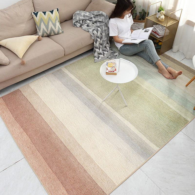 Glam Geometric Print Rug Multicolor Contemporary Rug Polypropylene Machine Wash Anti-Slip Pet Friendly Rug for Home Khaki Clearhalo 'Area Rug' 'Modern' 'Rugs' Rug' 2274636