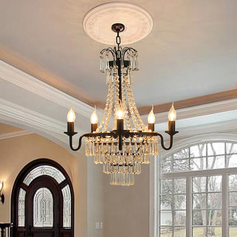 Black deals empire chandelier