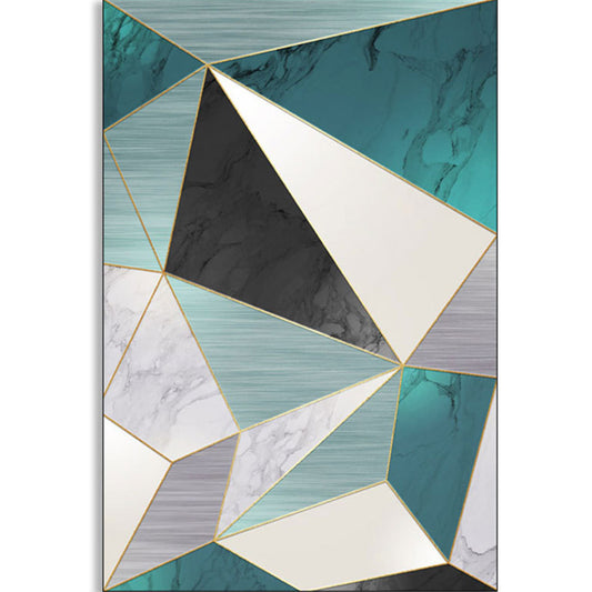 Novelty Geometric Printed Rug Multicolored Polyster Area Rug Non-Slip Backing Pet Friendly Carpet for Room Clearhalo 'Area Rug' 'Modern' 'Rugs' Rug' 2285486