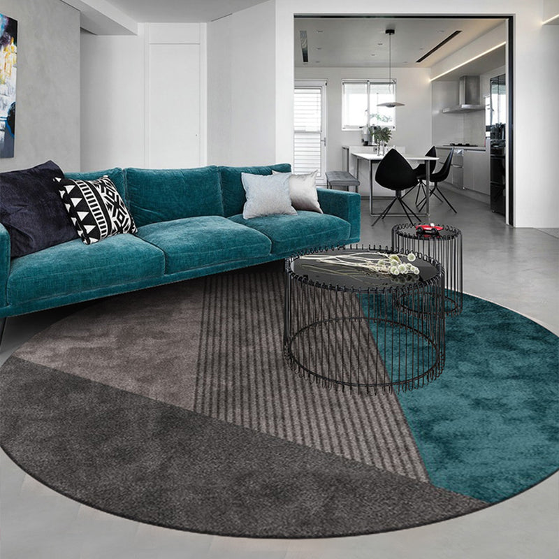 Multi-Color Parlor Rug Trendy Geometric Print Carpet Polyster Pet Friendly Machine Washable Indoor Rug Clearhalo 'Area Rug' 'Modern' 'Rugs' Rug' 2285762