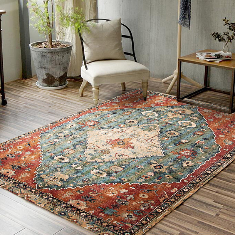 Multi-Color Geo Pattern Rug Polypropylene Moroccan Area Rug Easy Care Pet Friendly Indoor Rug for Bedroom Clearhalo 'Area Rug' 'Moroccan' 'Rugs' Rug' 2285840