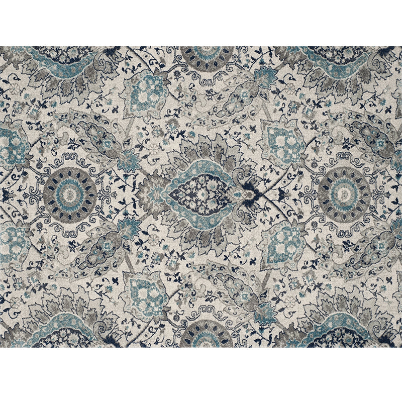 Multi-Color Geo Pattern Rug Polypropylene Moroccan Area Rug Easy Care Pet Friendly Indoor Rug for Bedroom Smoke Gray Clearhalo 'Area Rug' 'Moroccan' 'Rugs' Rug' 2285841