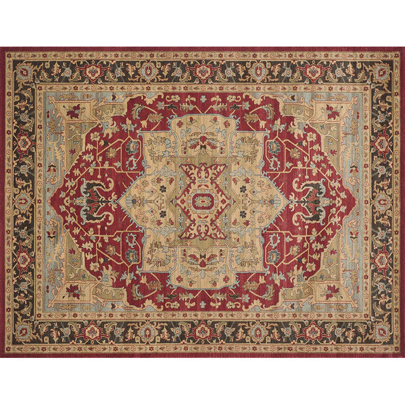Multi-Color Geo Pattern Rug Polypropylene Moroccan Area Rug Easy Care Pet Friendly Indoor Rug for Bedroom Khaki Clearhalo 'Area Rug' 'Moroccan' 'Rugs' Rug' 2285855