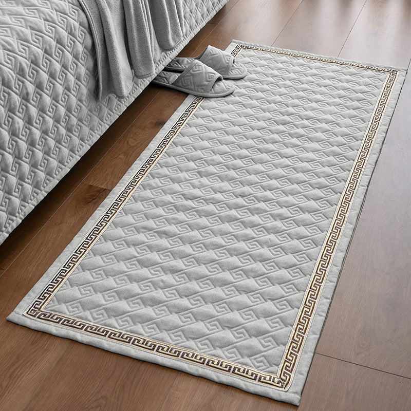 Asian Patterned Rug Multi Color Cotton Blend Indoor Rug Easy Care Pet Friendly Area Carpet for Bedroom Clearhalo 'Area Rug' 'Rug' 2288344