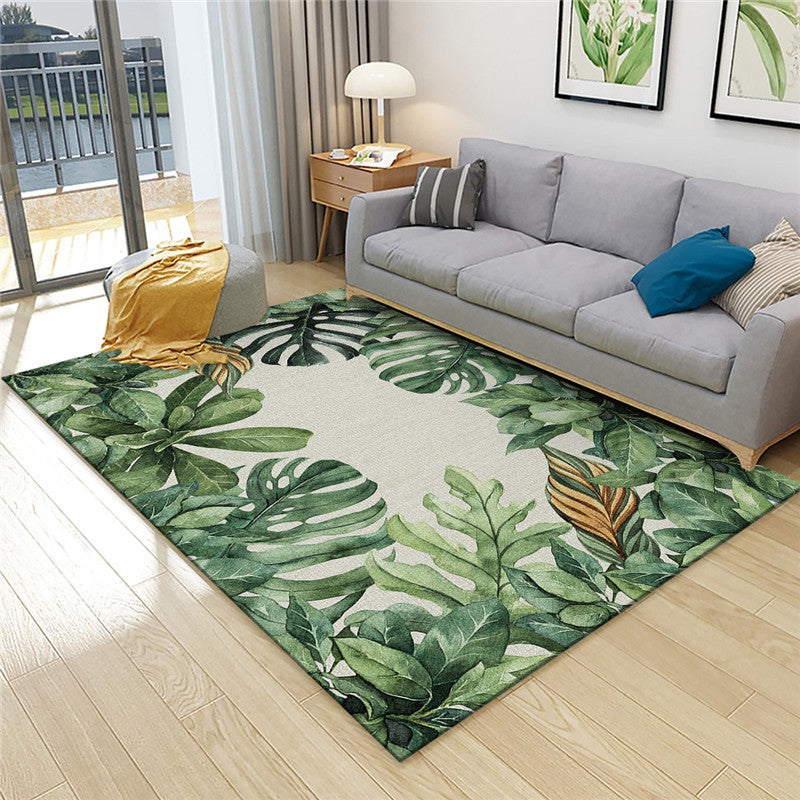 Relaxing Living Room Rug Multi Color Floral Print Indoor Rug Synthetics Non-Slip Backing Pet Friendly Area Carpet Clearhalo 'Area Rug' 'Modern' 'Rugs' Rug' 2288522