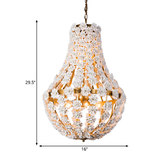 Laser-Cut Chandelier Lamp Nordic Metal 9 Heads 16"/19.5" Wide Silver/Gold Pendant Lighting Fixture with Adjustable Chain Clearhalo 'Ceiling Lights' 'Chandeliers' Lighting' options 229042