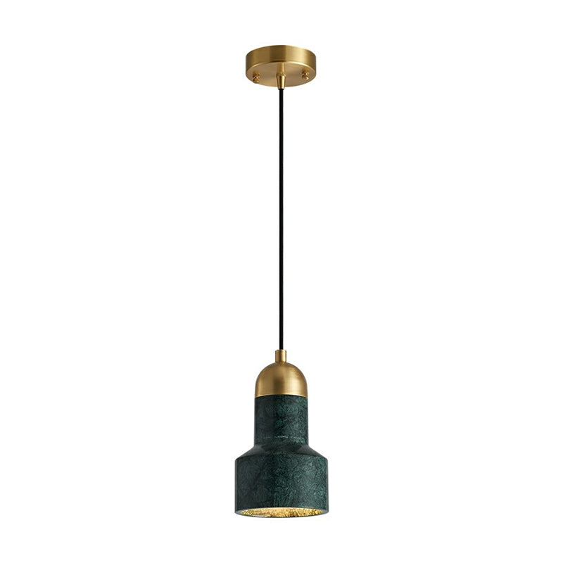 Marble Grenade Down Lighting Pendant Postmodern Single-Bulb Ceiling Hang Lamp over Table Clearhalo 'Ceiling Lights' 'Modern Pendants' 'Modern' 'Pendant Lights' 'Pendants' Lighting' 2293773