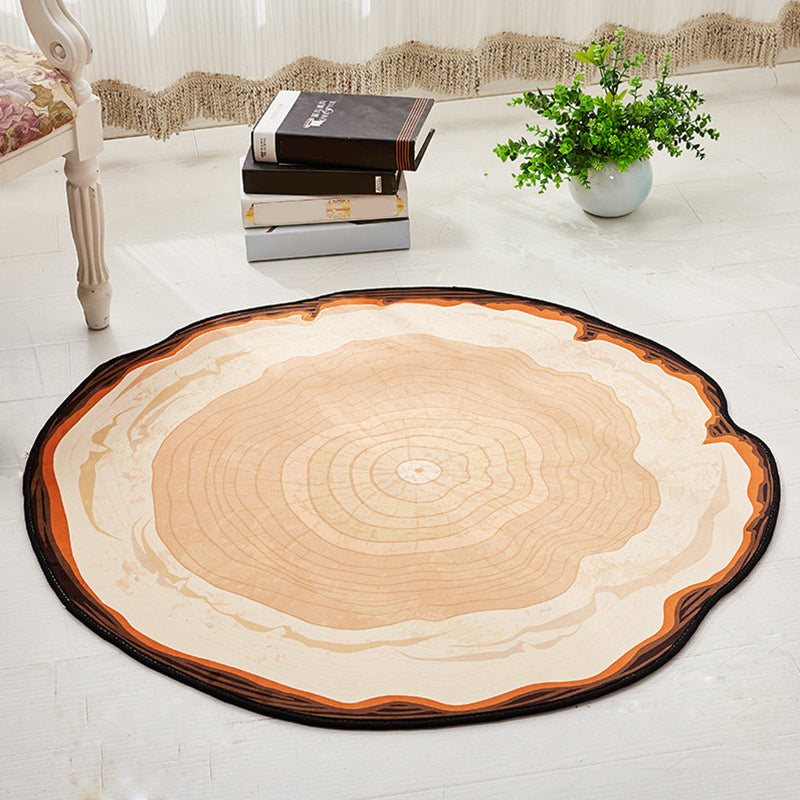 Unique Decoration Rug Multicolor 3D Print Area Rug Polypropylene Easy Care Pet Friendly Washable Indoor Rug Yellow Clearhalo 'Area Rug' 'Rug' 2296336