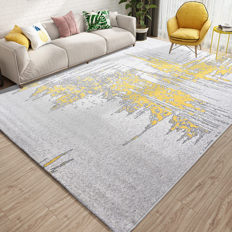 Comfort Living Room Rug Multi Colored Stripe Pattern Indoor Rug Polypropylene Pet Friendly Easy Care Area Carpet Clearhalo 'Area Rug' 'Modern' 'Rugs' Rug' 2300046