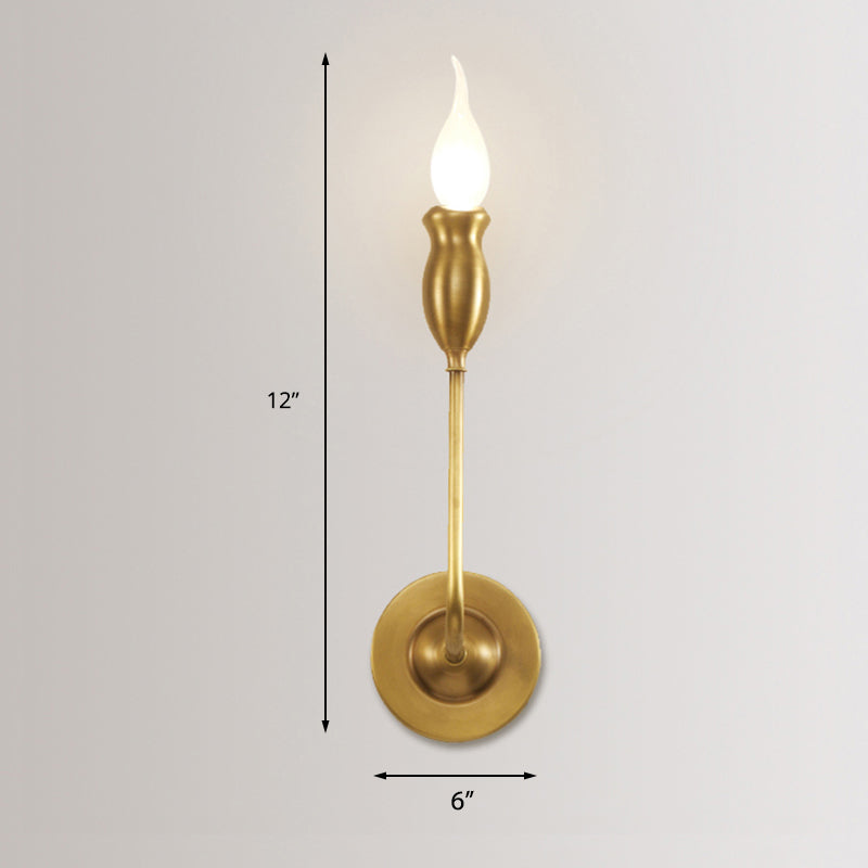 Brass Candle Wall Sconces