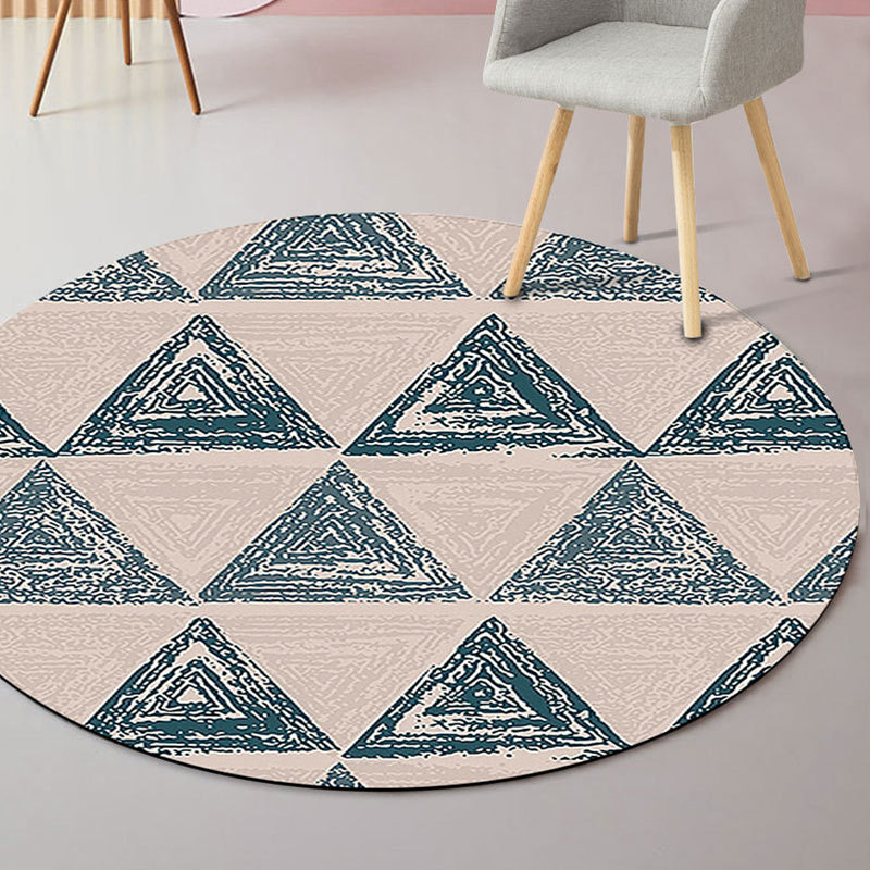 Novelty Geometric Print Rug Multi Colored Modern Carpet Polyester Anti-Slip Backing Washable Stain Resistant Area Rug for Room Brown Clearhalo 'Area Rug' 'Modern' 'Rugs' Rug' 2317113