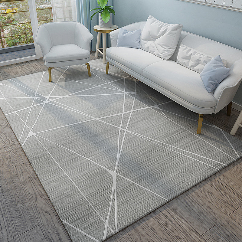 Stylish Modern Area Rug Multicolor Geometric Pattern Carpet Stain Resistant Non-Slip Backing Washable Rug for Drawing Room Clearhalo 'Area Rug' 'Modern' 'Rugs' Rug' 2317351