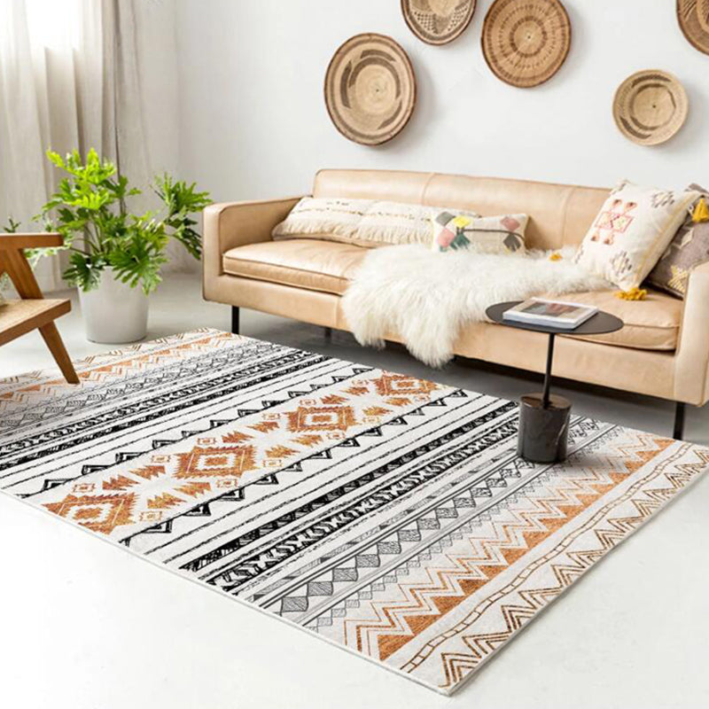 Multicolored Geometric Print Rug Polypropylene Relaxing Indoor Rug Anti-Slip Backing Pet Friendly Easy Care Area Rug for Decoration Clearhalo 'Area Rug' 'Rugs' 'Southwestern' Rug' 2317712