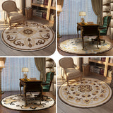 Olden Bedroom Rug Multi Colored Floral Printed Indoor Rug Polypropylene Anti-Slip Backing Easy Care Area Carpet Clearhalo 'Area Rug' 'Rugs' 'Vintage' Rug' 2333239