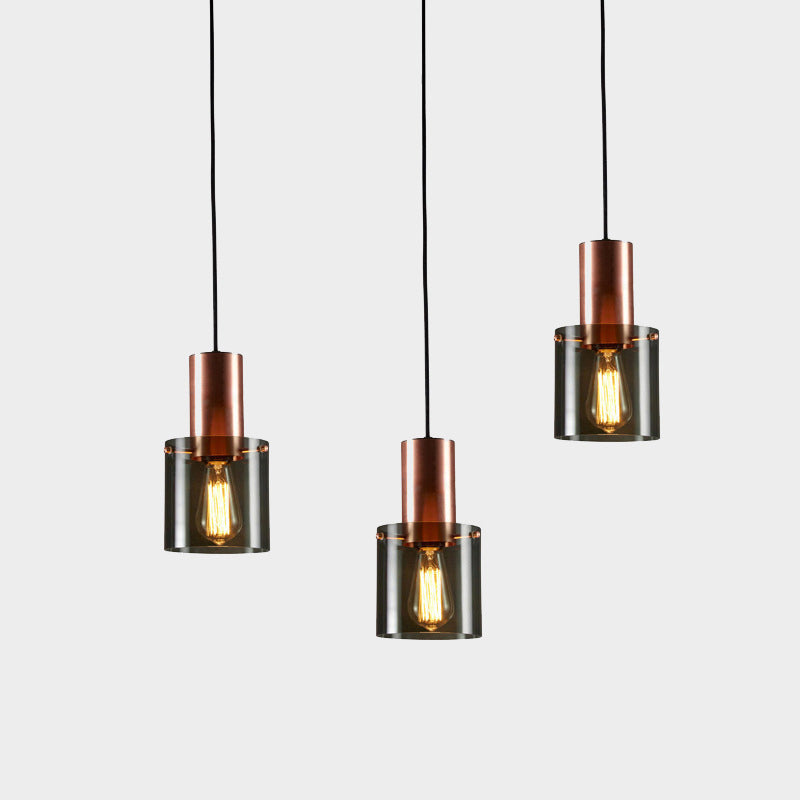 Bottle Shaped Down Lighting Pendant Glass 1-Light Postmodern Ceiling Suspension Lamp Clearhalo 'Ceiling Lights' 'Glass shade' 'Glass' 'Modern Pendants' 'Modern' 'Pendant Lights' 'Pendants' Lighting' 2357007