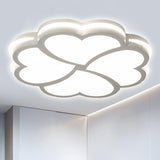 Blossom Kindergarten Flush Mount Ceiling Light Acrylic Modern LED Flush Ceiling Lights in White White White Clearhalo 'Ceiling Lights' 'Close To Ceiling Lights' 'Close to ceiling' 'Flush mount' Lighting' 238298