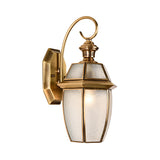 Gold Urn Sconce Lamp Traditionary Metal 1 Head Wall Lighting Fixture for Dining Room Clearhalo 'Wall Lamps & Sconces' 'Wall Lights' Lighting' 239011