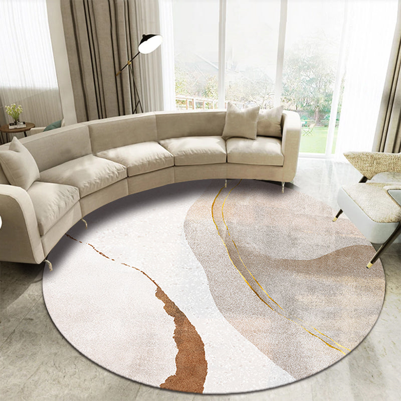 Casual Living Room Rug Multi Colored Abstract Printed Indoor Rug Polyster Pet Friendly Stain-Resistant Area Carpet Clearhalo 'Area Rug' 'Rug' 2392406