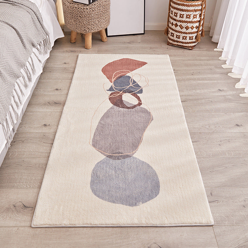 Western Room Rug Multi-Color Color Block Indoor Rug Polyster Anti-Slip Backing Easy Care Area Carpet Grey Clearhalo 'Area Rug' 'Rug' 2393227