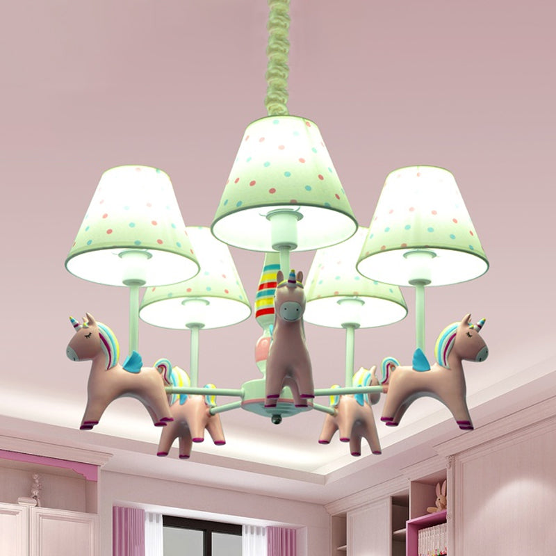 Nordic Tapered Shade Hanging Lights Fabric Pendant Light Fixture for Living Room Pink Clearhalo 'Ceiling Lights' 'Chandeliers' Lighting' options 240618_268fcc58-482a-4088-87b5-864ade09f2e7