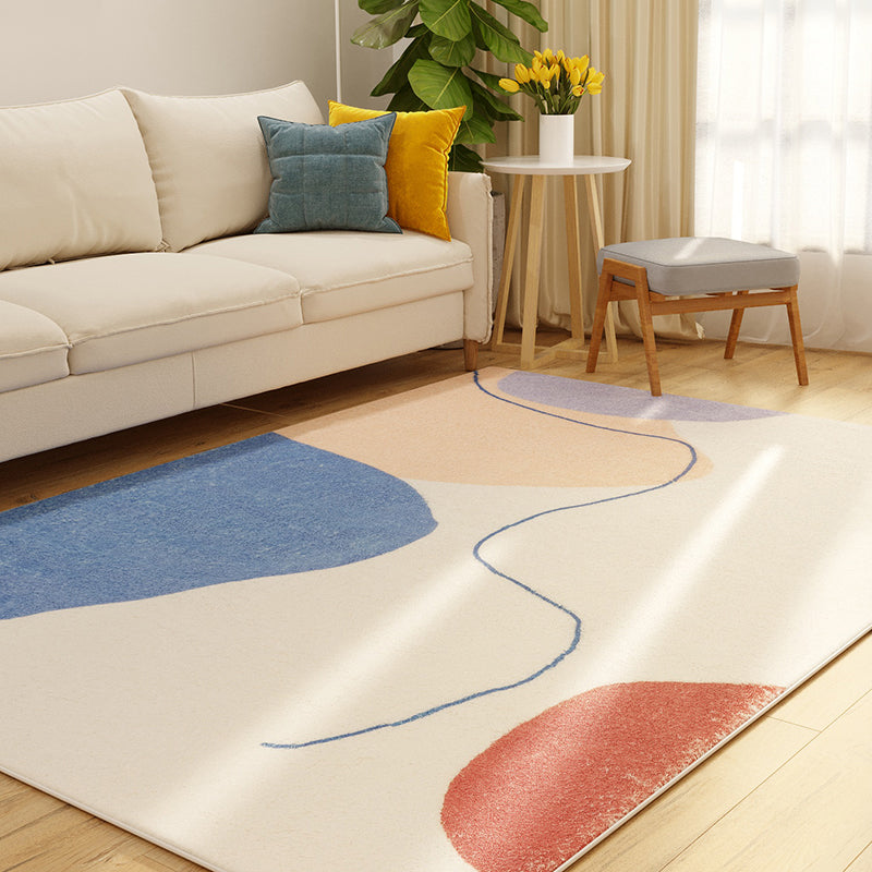 Western Colorblock Rug Multicolor Polypropylene Indoor Rug Non-Slip Backing Easy Care Area Carpet for Living Room Clearhalo 'Area Rug' 'Rug' 2407595