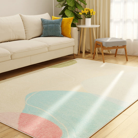 Western Colorblock Rug Multicolor Polypropylene Indoor Rug Non-Slip Backing Easy Care Area Carpet for Living Room Green Clearhalo 'Area Rug' 'Rug' 2407604