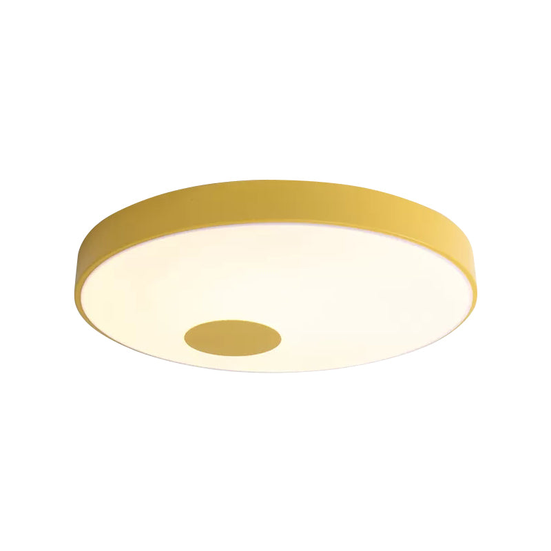 Nordic Stylish Slim Flush Mount Light Acrylic Candy Colored Ceiling Lamp for Kindergarten Clearhalo 'Ceiling Lights' 'Close To Ceiling Lights' 'Close to ceiling' 'Flush mount' Lighting' 240977