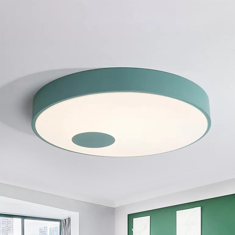 Nordic Stylish Slim Flush Mount Light Acrylic Candy Colored Ceiling Lamp for Kindergarten Clearhalo 'Ceiling Lights' 'Close To Ceiling Lights' 'Close to ceiling' 'Flush mount' Lighting' 240989