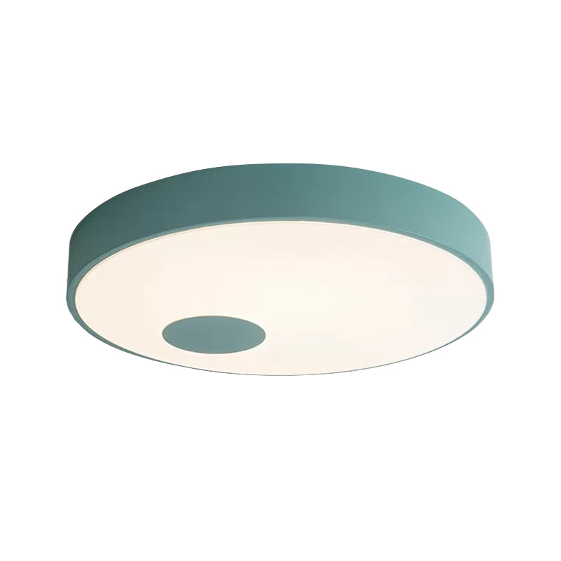 Nordic Stylish Slim Flush Mount Light Acrylic Candy Colored Ceiling Lamp for Kindergarten Clearhalo 'Ceiling Lights' 'Close To Ceiling Lights' 'Close to ceiling' 'Flush mount' Lighting' 240990