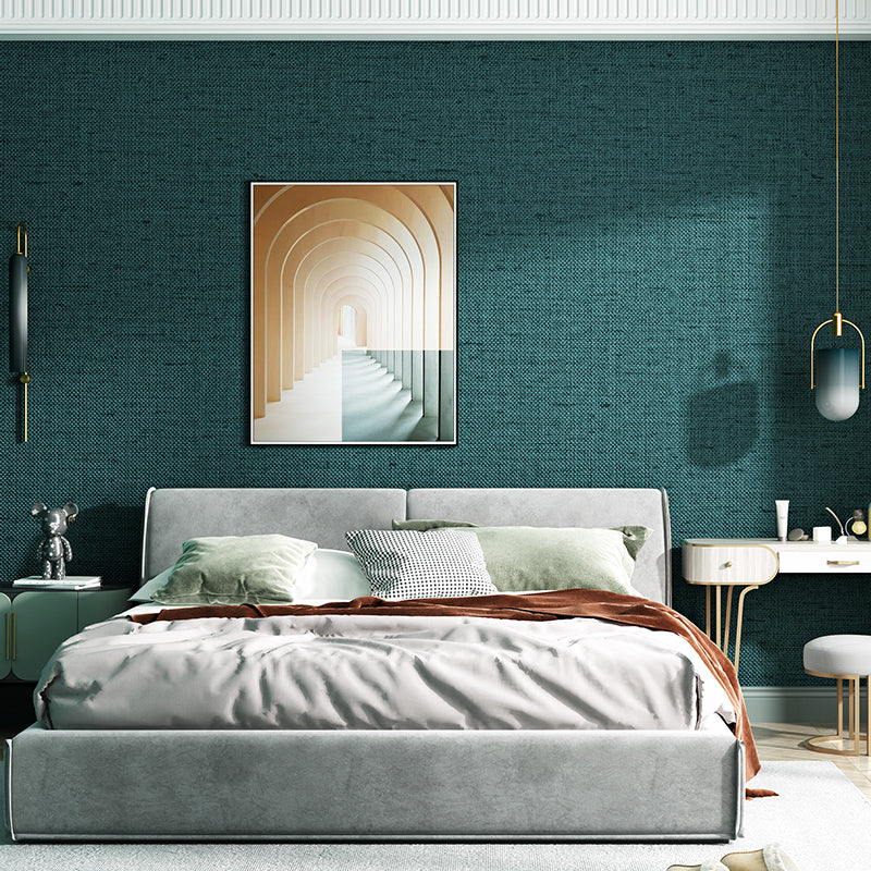 Simplicity Solid-Colored Wallpaper Roll Multi Color Non-Pasted Wall Art for Bedroom Clearhalo 'Modern wall decor' 'Modern' 'Wallpaper' Wall Decor' 2412340