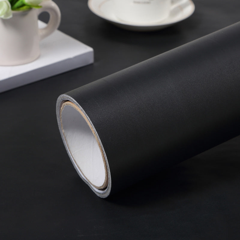 Scandinavian Wallpaper Roll Solid-Colored Self Stick Wall Covering, Multi-Colored Black Wallpaper Roll Clearhalo 'Modern wall decor' 'Modern' 'Wallpaper' Wall Decor' 2413173