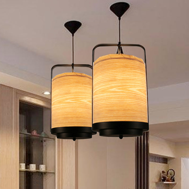 Cylindrical Pendant Lamp Modern Fabric 1 Light White/Red/Green Hanging Light Fixture for Dining Room White Clearhalo 'Ceiling Lights' 'Modern Pendants' 'Modern' 'Pendant Lights' 'Pendants' Lighting' 242041