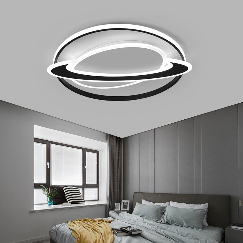 Modern ringed led ceiling hot sale light