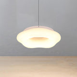 18"/21.5" Wide Cloud Drop Pendant Acrylic LED White Pendant Ceiling Light for Living Room White Clearhalo 'Ceiling Lights' 'Modern Pendants' 'Modern' 'Pendant Lights' 'Pendants' Lighting' 244114