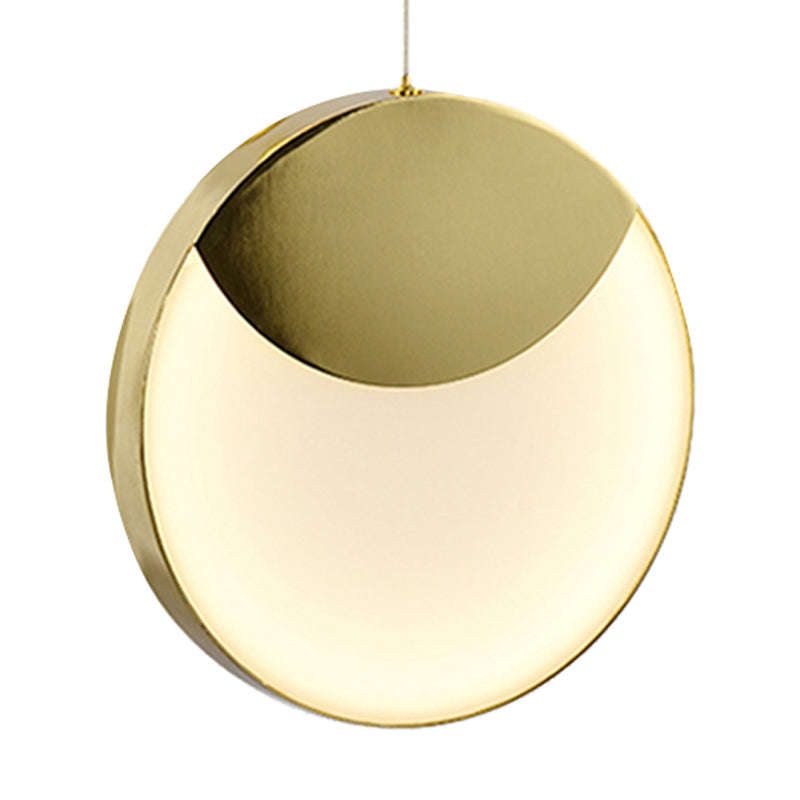 Straight/Triangle/Circular Arc Milk Glass Pendant Lighting Post Modern Led Gold Hanging Ceiling Lamp for Living Room Clearhalo 'Ceiling Lights' 'Modern Pendants' 'Modern' 'Pendant Lights' 'Pendants' Lighting' 244293