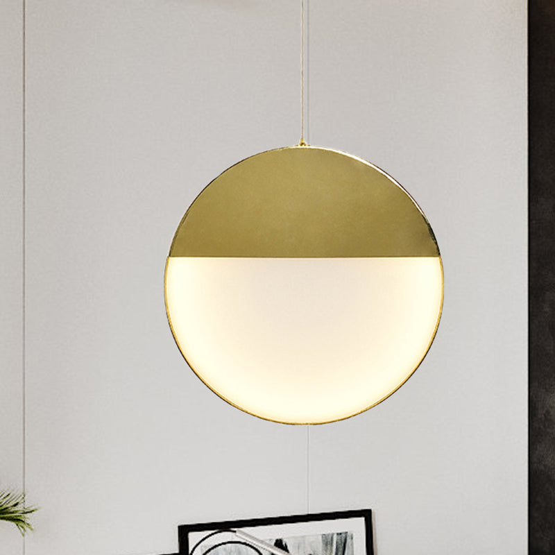 Straight/Triangle/Circular Arc Milk Glass Pendant Lighting Post Modern Led Gold Hanging Ceiling Lamp for Living Room Clearhalo 'Ceiling Lights' 'Modern Pendants' 'Modern' 'Pendant Lights' 'Pendants' Lighting' 244296