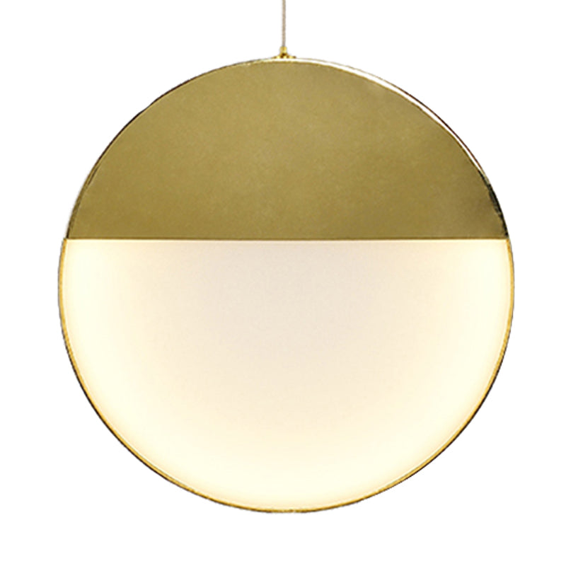 Straight/Triangle/Circular Arc Milk Glass Pendant Lighting Post Modern Led Gold Hanging Ceiling Lamp for Living Room Clearhalo 'Ceiling Lights' 'Modern Pendants' 'Modern' 'Pendant Lights' 'Pendants' Lighting' 244297